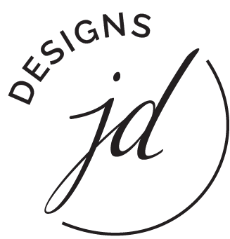 black logo for jasmine denis design