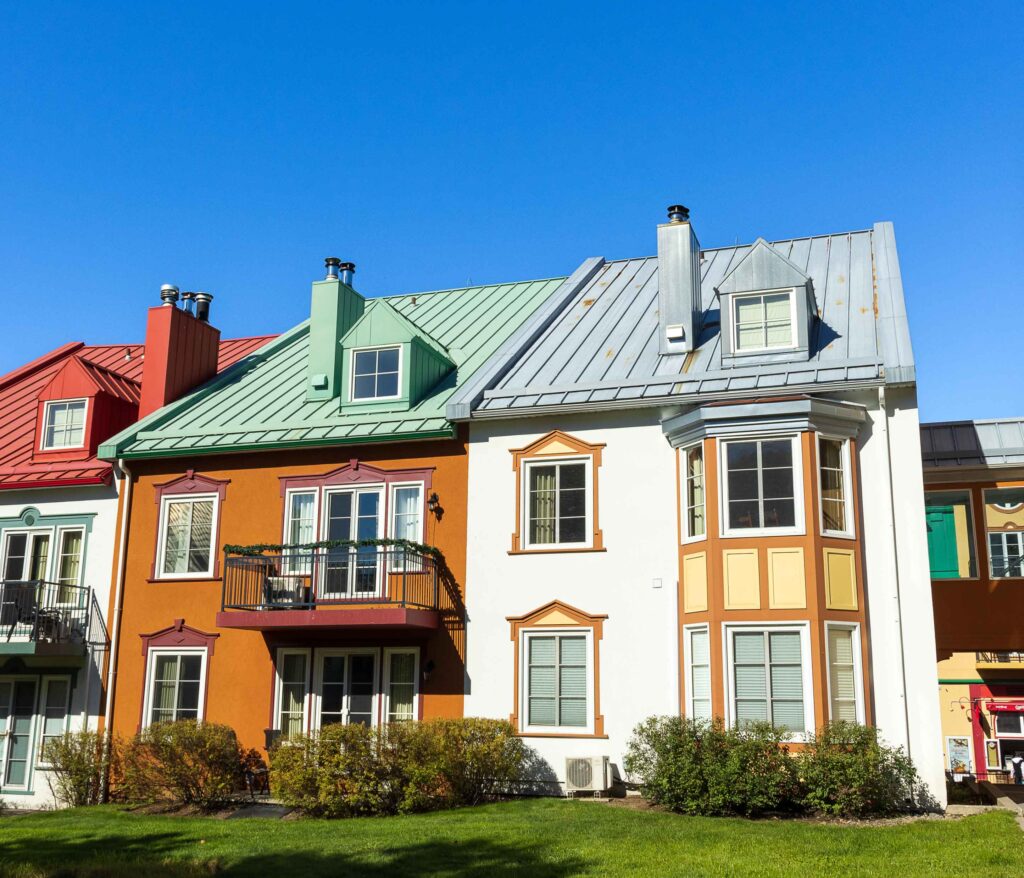 Page 18 - photo of colourful houses